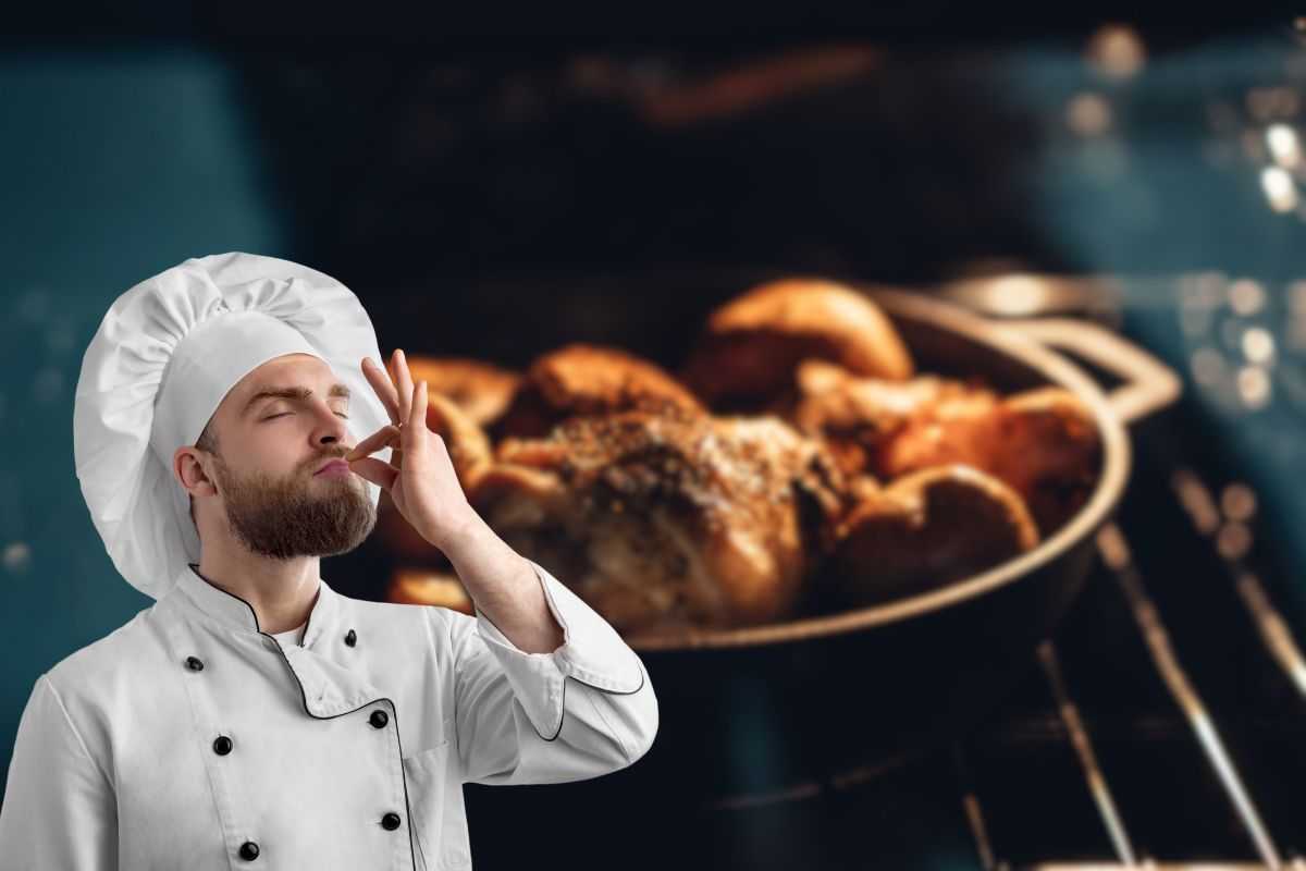 patate al forno e chef